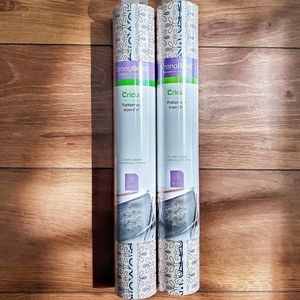 NEW Auth Cricut Patterned Iron-On Chantilly Lace